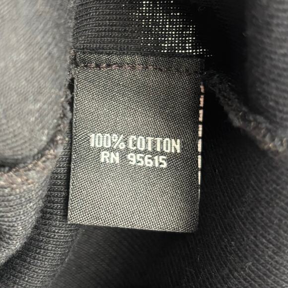 Rafaella Black Pearl Collar Button-Down Black Cardigan Sweater Size XL - Picture 4 of 4